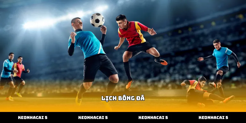 Theo dõi lịch bóng đá chính xác nhất hàng ngày